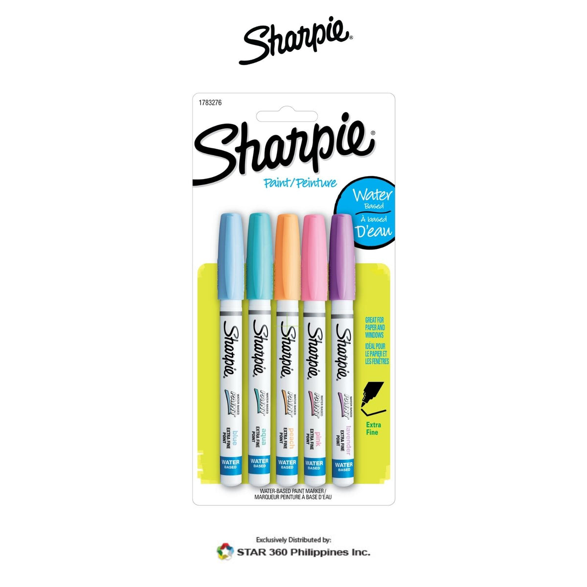 Sharpie Water Based Paint Marker Sets Star 360