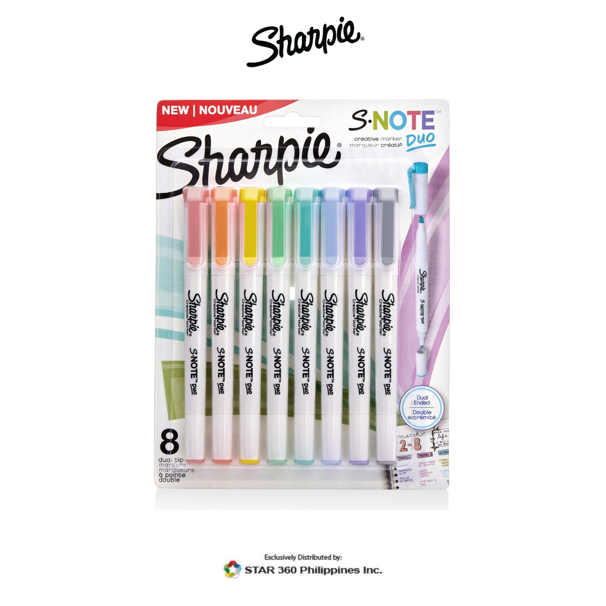 Sharpie S-Note Duo Dual-Ended Creative Markers