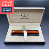 (CLEARANCE SALE) Parker Duofold Centennial Big Red Gold Trim Fountain Pen Fine nib