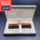 (CLEARANCE SALE) Parker Duofold International Big Red Gold Trim Fountain Pen Fine nib