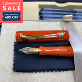 (CLEARANCE SALE) Parker Duofold International Big Red Gold Trim Fountain Pen Fine nib