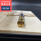 (CLEARANCE SALE) Parker Duofold Lapis Lazuli Gold Trim Ballpoint Pen