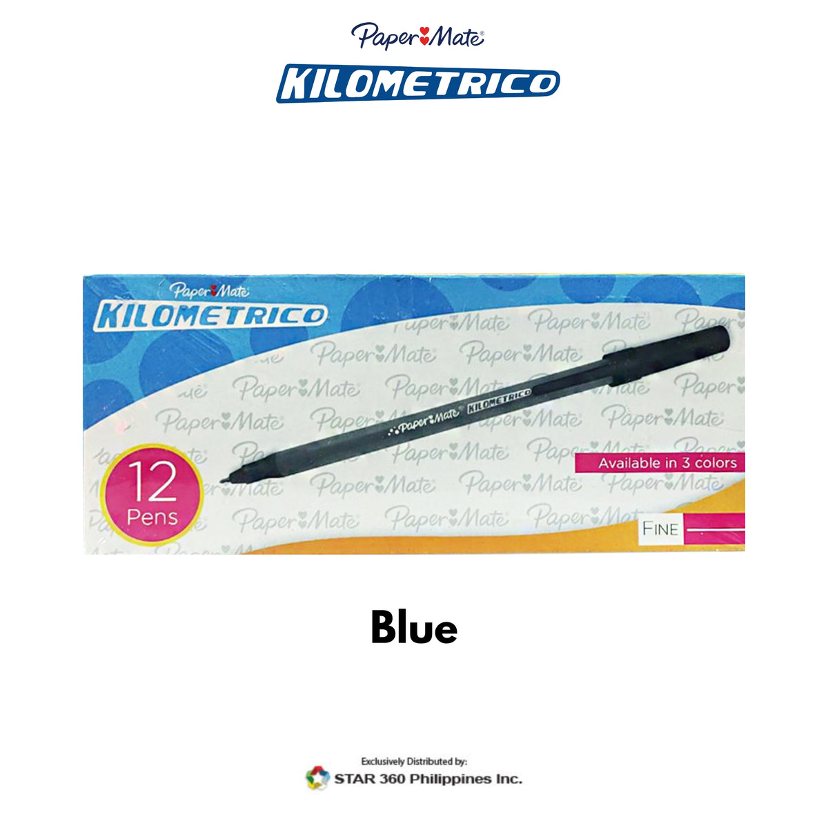 Paper Mate Kilometrico Ballpen (Box of 12s) - Main Image