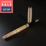 (CLEARANCE SALE) Parker Sonnet Feminine Silver Fountain Pen with Free Pen Pouch