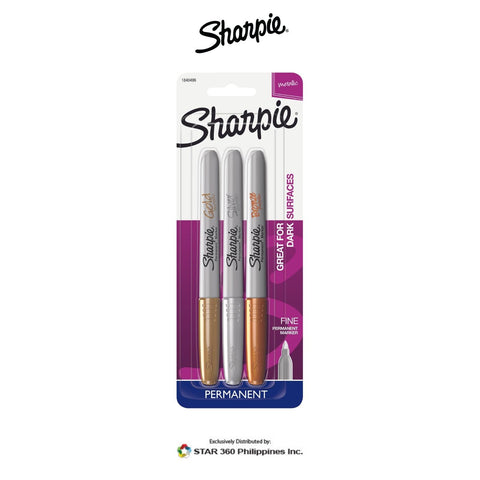 Sharpie Metallic Fine Markers Sets