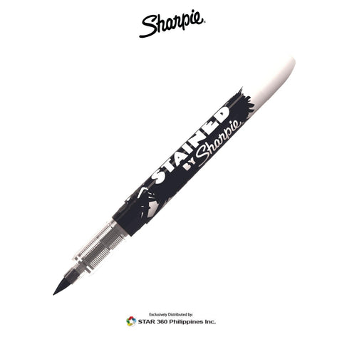 Sharpie Stained Brush Marker Black