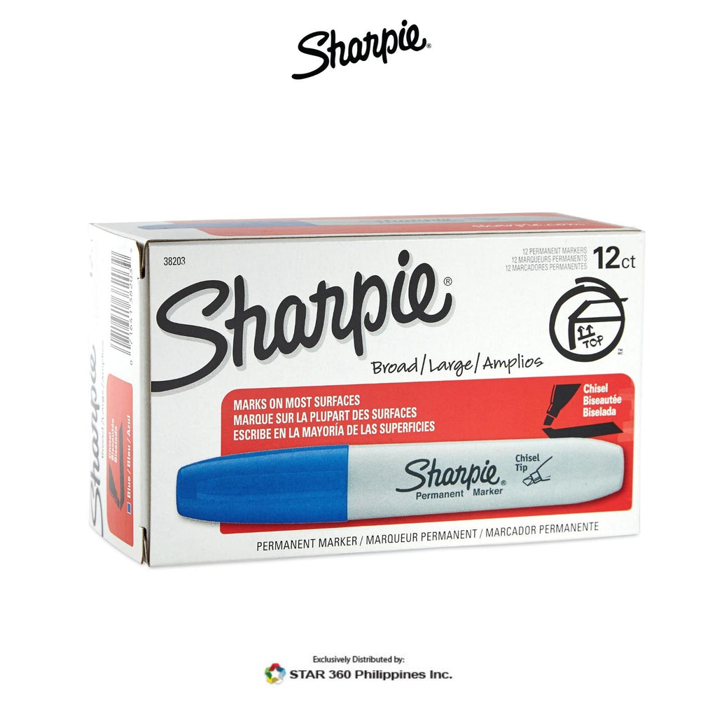 Sharpie Chisel Tip Marker (Box of 12s) – Star 360