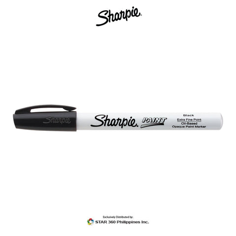 Sharpie Oil-Based Paint Marker, Medium Point, White Ink, Pack of 12