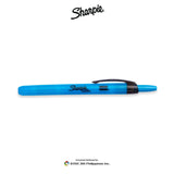 Sharpie Retractable Highlighter Fl. Blue (Box of 12)