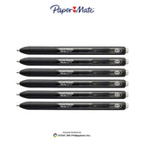 Papermate Inkjoy 0.5mm Retractable Gel Pen 5+1 (All Black)