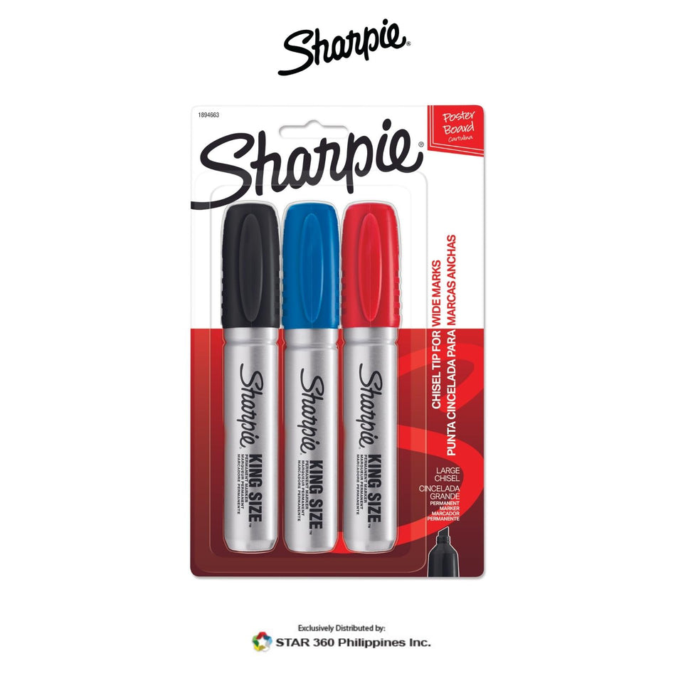 Sharpie King Size Chisel Sets – Star 360