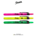 Sharpie Retractable Highlighter 3ct Sets