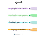 Sharpie Pocket Accent Pastel Highlighter Asstd 6ct