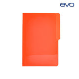 CLEARANCE SALE: EVO Plastic File Folder (24pcs./pack) - Short Size