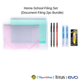 Mongol + Evo Home School Filing Set (Document Filing Bundle)
