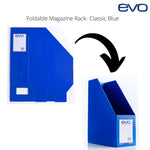 EVO Work from Home Bundle (Workstation Essentials) ( Evo Foldable Magazine Rack, Evo Clearbook and Starfile Pastel File Folders)