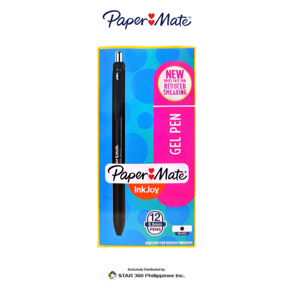 Paper Mate Inkjoy Retractable Gel Pen (Box of 12s) – Star 360