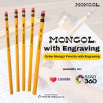 Mongol Pencil *With Engraving*