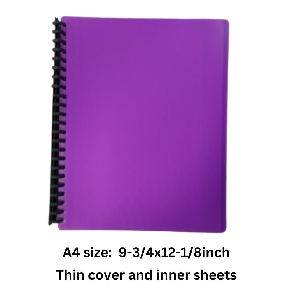 Clearbook Color CLEARANCE SALE: EVO Clearbook A4 9-3/4x12-1/8inch and FC 9-3/4`x14inch ...