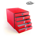 CLEARANCE SALE: Starfile Multi-tray 5 drawers (Buffalo Skin)