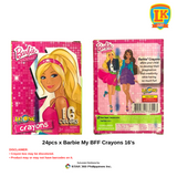 LK Art Barbie Crayons (CLEARANCE ITEMS)