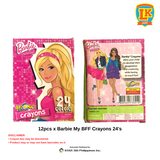LK Art Barbie Crayons (CLEARANCE ITEMS)