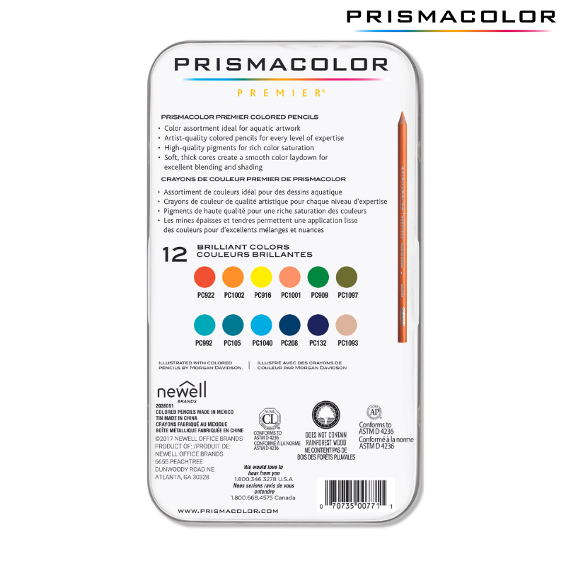 12CT Prismacolor Premier Soft Core Colored Pencil - Landscape – Star 360