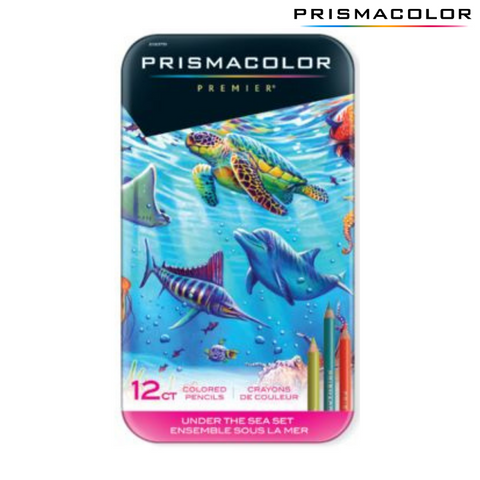 12CT Prismacolor Premier Soft Core Colored Pencil - Under the Sea