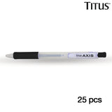 Titus Axis Ballpen (Black Ink Only) (25 pcs)