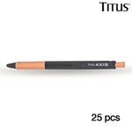 Titus Axis Office Ballpen (Black Ink Only) (25 pcs)