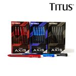 150pcs Titus Axis Ballpen (Black, Blue, Red)