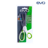 EVO 6-inch Kids Scissors PP+TPR handle