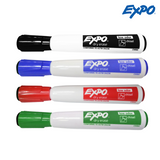 Expo Magnetic Dry Erase Whiteboard Marker with Eraser - Chisel Tip (Pack of 12s)