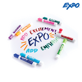 Expo Low Odor Dry Erase Whiteboard Marker - Chisel Tip (2 Fashion Asstd 8s)