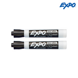 Expo Low Odor Dry Erase Whiteboard Marker - Chisel Tip (Black 2s)