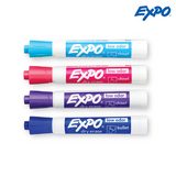 EXPO Low Odor Dry Erase Whiteboard Marker - Chisel Tip (2 New Vibrant Asstd 4s)