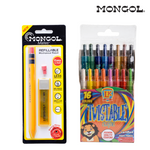 Mongol Mates with LK Art Twistable Crayons Bundle