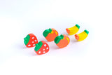 Undo TPR Colored Eraser - Fruits (12 packs/box)