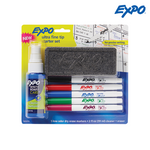 Expo Low Odor Dry Erase Whiteboard Marker - Ultra Fine Tip (Starter Set 5s)